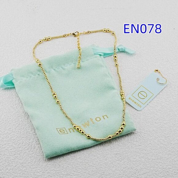 Enewton Gold Bead Necklace - Picture 5 of 5